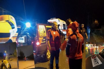 Serik'te şiddetli yağış